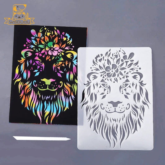 Accessoire Kit Papier à Gratter