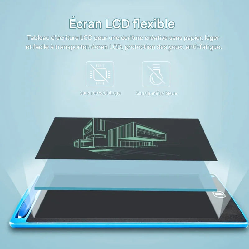 Ardoise Magique avec sa couleur Noir