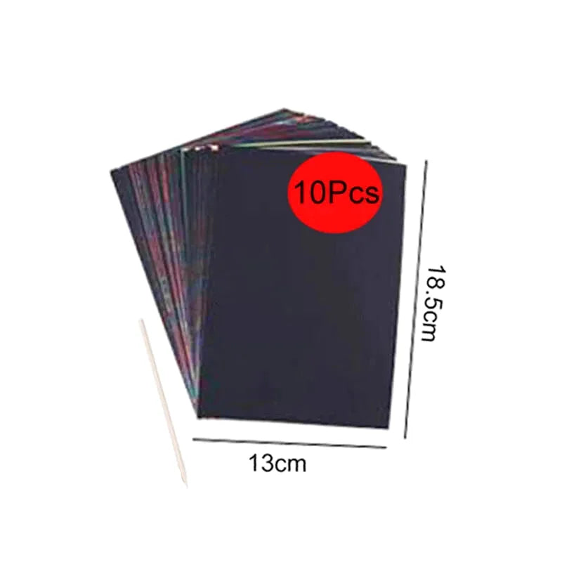 Carnet De Papier à Gratter