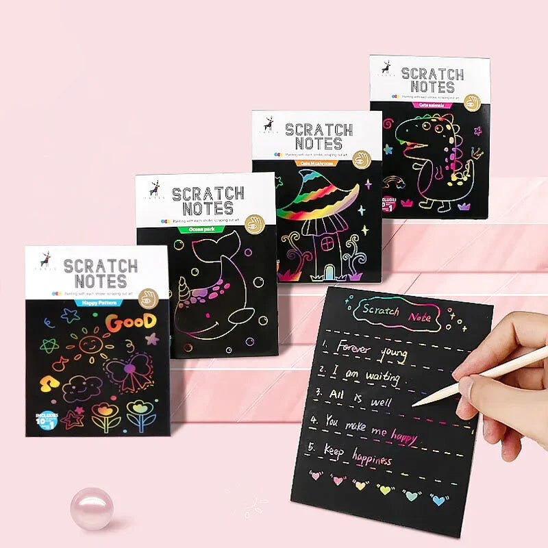 Carnet De Papier à Gratter