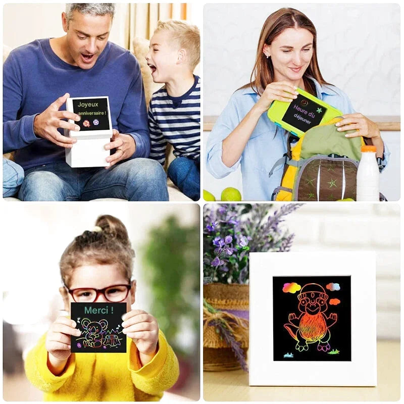 Papier à Gratter Multicolore