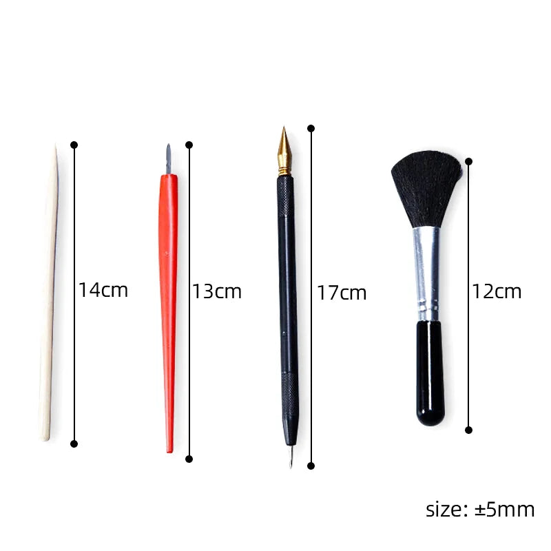 Pochoirs Bâtiment Papier à Gratter